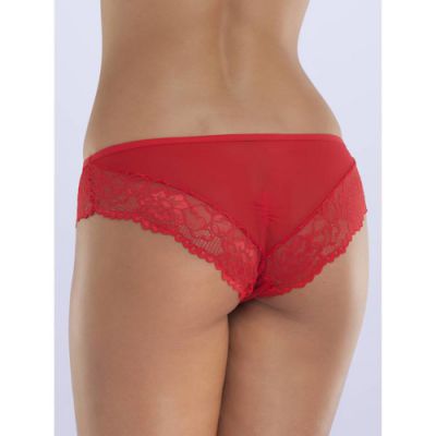 Flirty lace and mesh knickers queen size