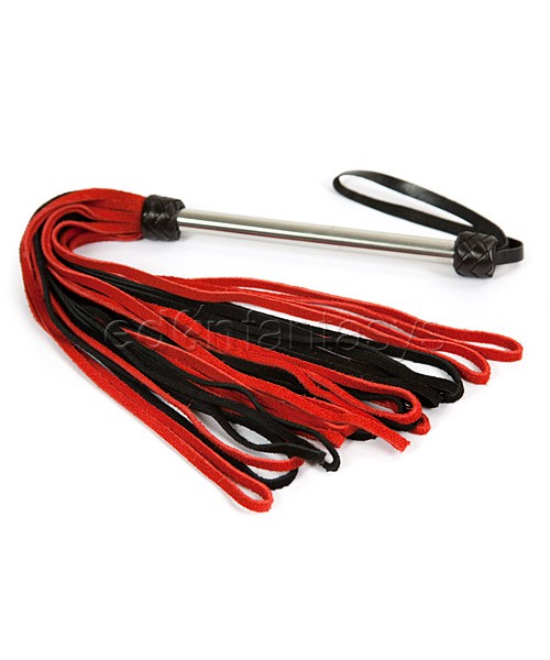 Loop suede leather flogger — image 4 of 4