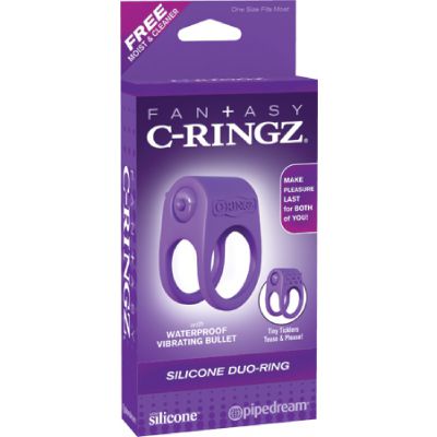 Silicone Duo Ring Lavender
