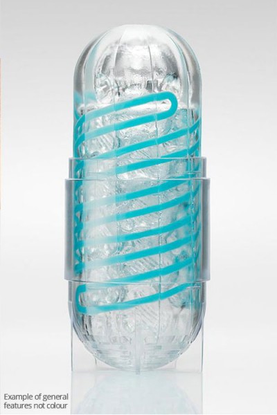 Tenga Spinner Spiral Motion 5.1" Masturbator - Shell Texture