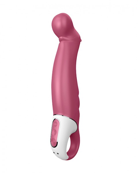 Satisfyer Petting Hippo 9" Silicone G-Spot Vibrator