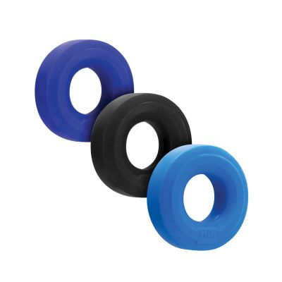 Hunky Junk C Ring Multi Pack Asst Colors Pack of 3