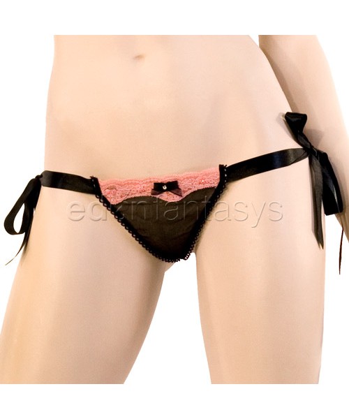 Satin ribbon halter set