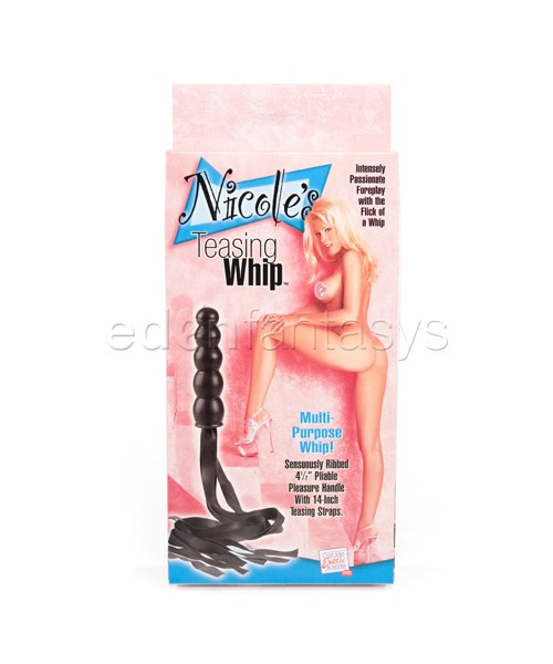 Nicole's teasing whip