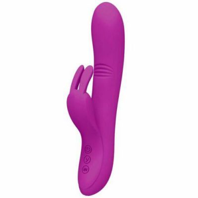 Pretty Love Dylan Rabbit Vibrator Purple