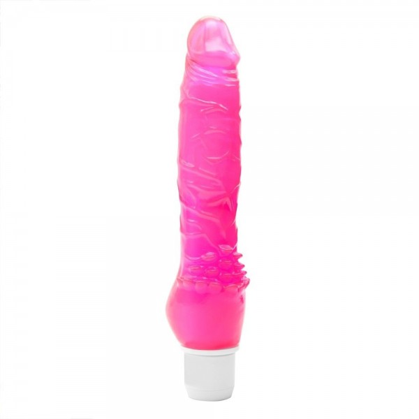 Slick and Slim 7 Inch Veined Vibrator