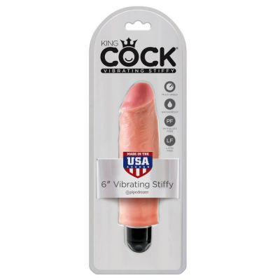 King Cock 6 Inch Vibrating Stiffy