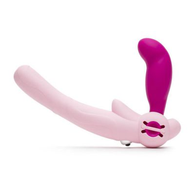 Double delight strap on