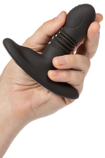 California Exotic Rotating Thrusting 4.5" Silicone Butt Plug