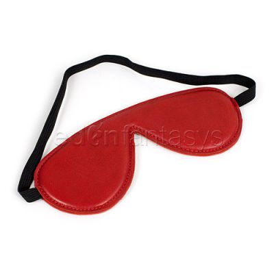 Simple leather blindfold