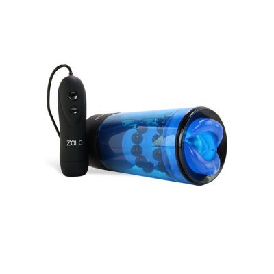 ZOLO Blowpro Ultra Realistic Beaded Masturbator Mouth