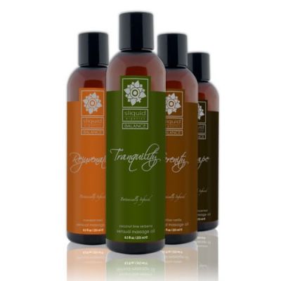 Sliquid Balance Collection Massage Oil 8 5oz