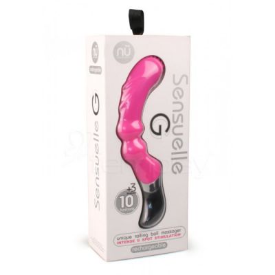 Nu Sensuelle G Rolling Ball G Spot Rechargeable Vibe Pink