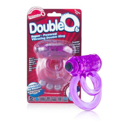 Screaming O DoubleO 6 Cock Ring Purple