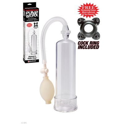 Pipedream Beginner s Power Penis Pump Clear