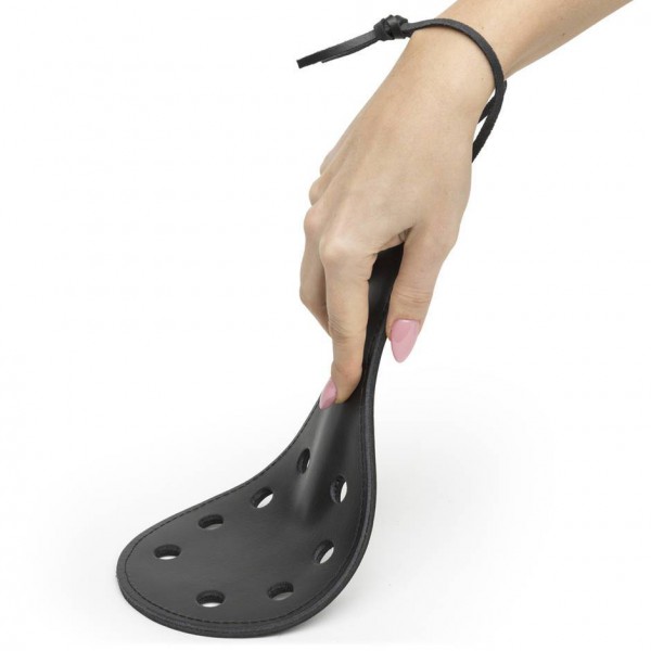 DOMINIX Deluxe Leather Spencer Spanking Paddle