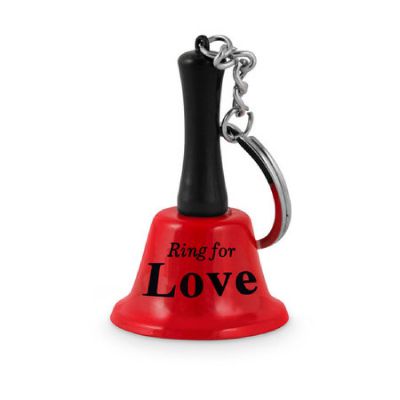 Ring For Love Keyring Bell