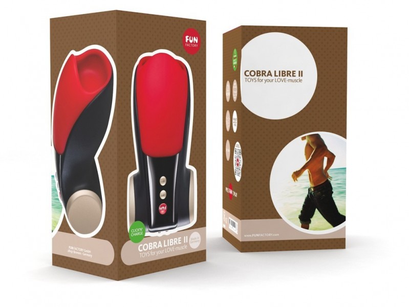 Fun Factory Cobra Libre 2 Rechargeable Silicone Male Vibrator