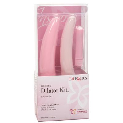 Inspire Vibrating Dilator 3 Piece Set Pink