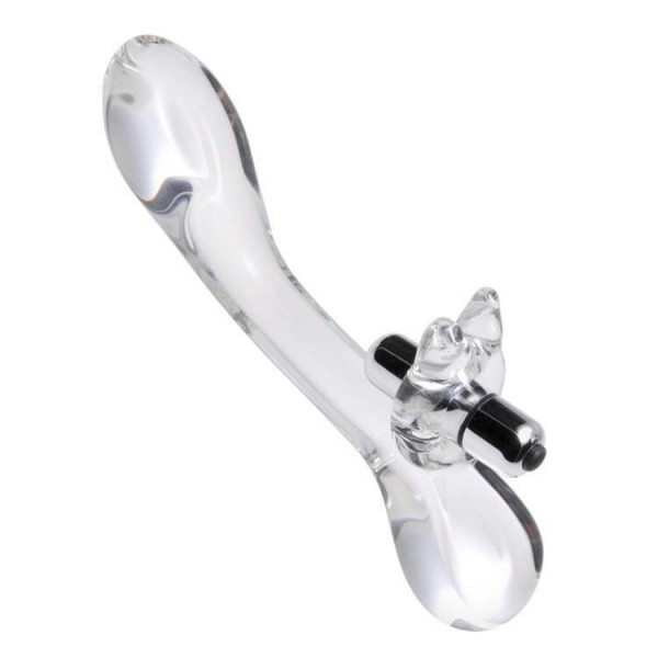 Prisms Damaru Glass Vibrating Dildo