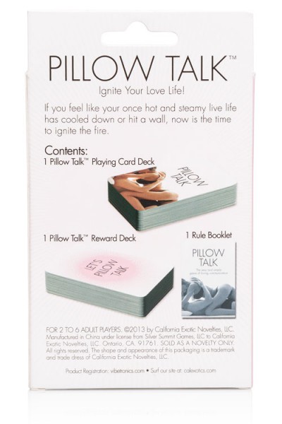California Exotic Pillow Talk Card Game