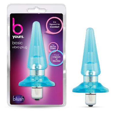 B Yours Basic Vibra Plug Blue