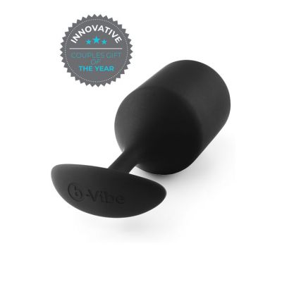 B Vibe Weighted Silicone 6 3 Snug Butt Plug 5 350g