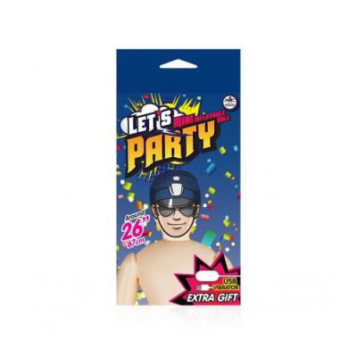 Male party doll with USB bullet