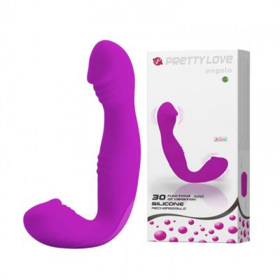 Pretty Love Angelo Dual Tip Strapless Strap On Vibrator 187mm
