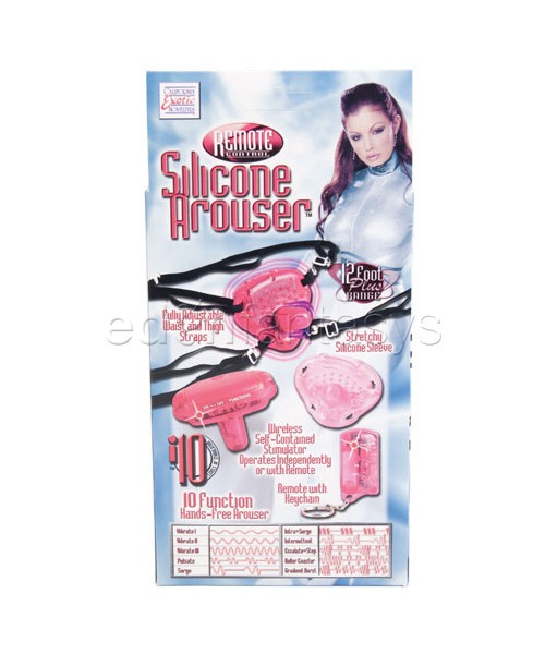 Remote control silicone arouser
