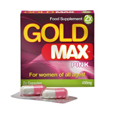 Gold Max Pink Libido Enhancers for Women 2 capsules
