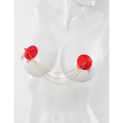 Coquette Chains Bow Pasties