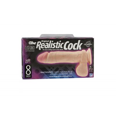 Ultra Realistic Cock 8 inch UR3 White