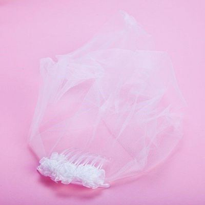 Miss Naughty Hens Party Comb Veil