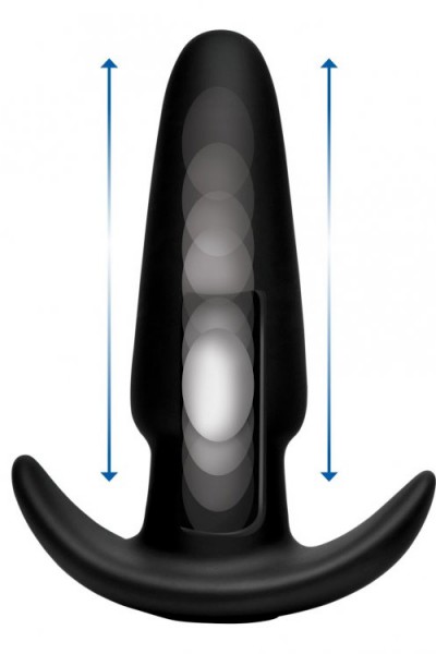 Thump-It 5.25" Thumping Silicone Butt Plug