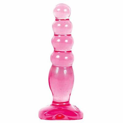 Doc Johnson Crystal Jelly Anal Delight Pink