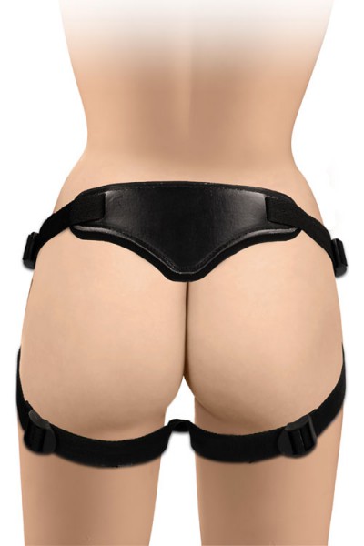 OUCH! Adjustable Strap On Harness & 6" Dildo