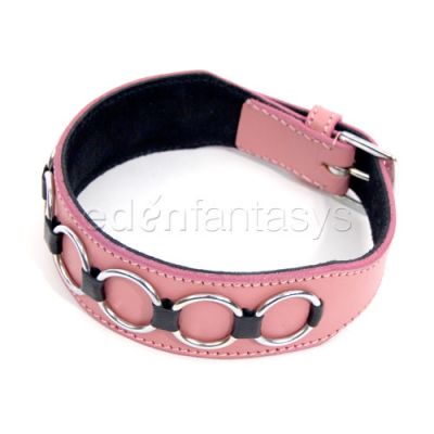 Multiple O doggie collar