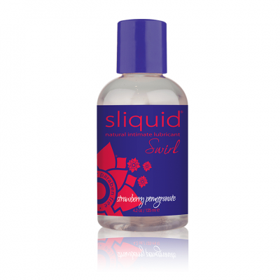 Sliquid Naturals Swirl Flavoured Lubricants Strawberry Pomegranate 125ml
