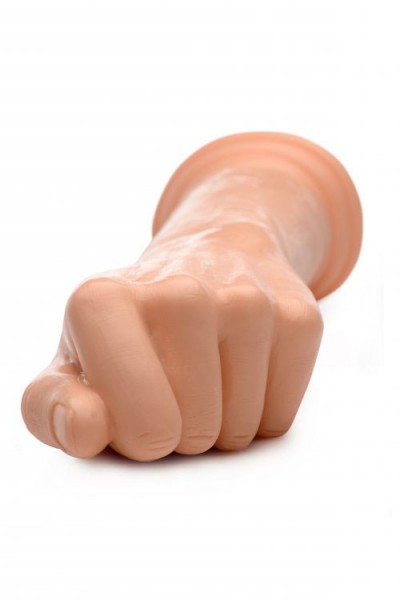 Master Series 9.5" Clenched Fist Dildo with Suction Cup Base
