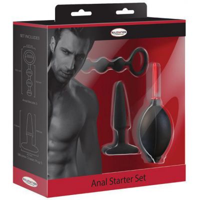 Malesation 3 pc Anal Starter Kit