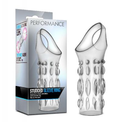 Performance Studded Sleeve Ring Clear