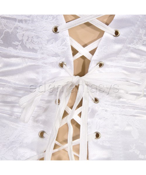 Brocade corset