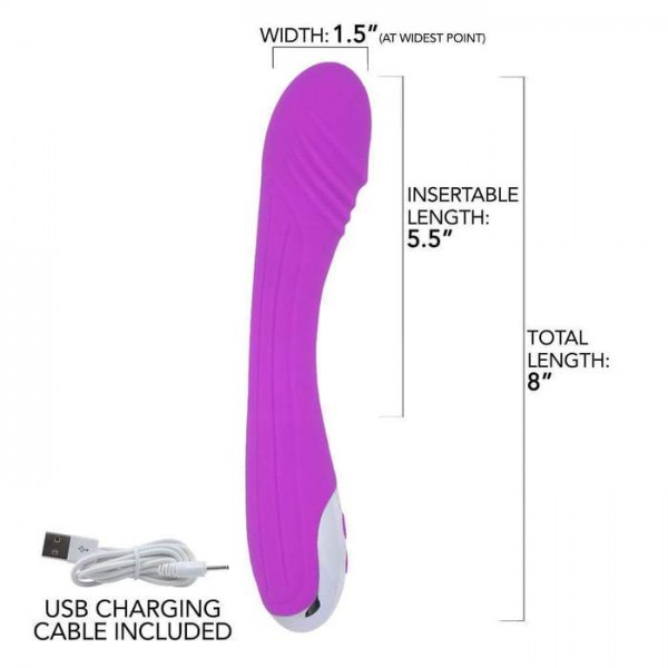 Flexible Silicone Vibrating Dildo