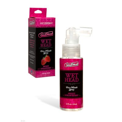 Doc Johnson Good Head Sweet Strawberry Dry Mouth Spray 59ml