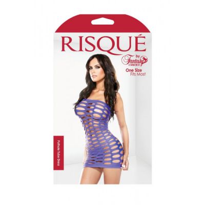 Risque Temptation Pothole Tube Dress One Size