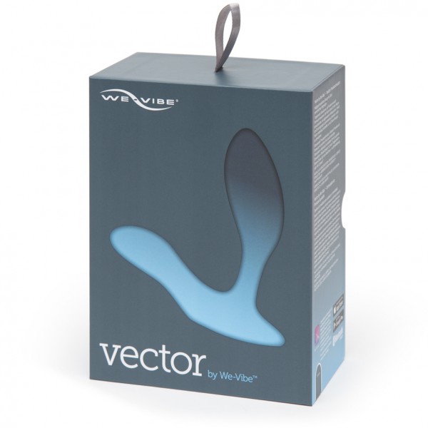 We-Vibe Vector Custom-Fit 3.9" Prostate Massager With Remote & App