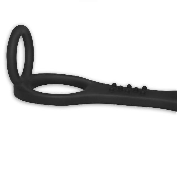 Ass-Rasca Vibrating Plug Combo Black