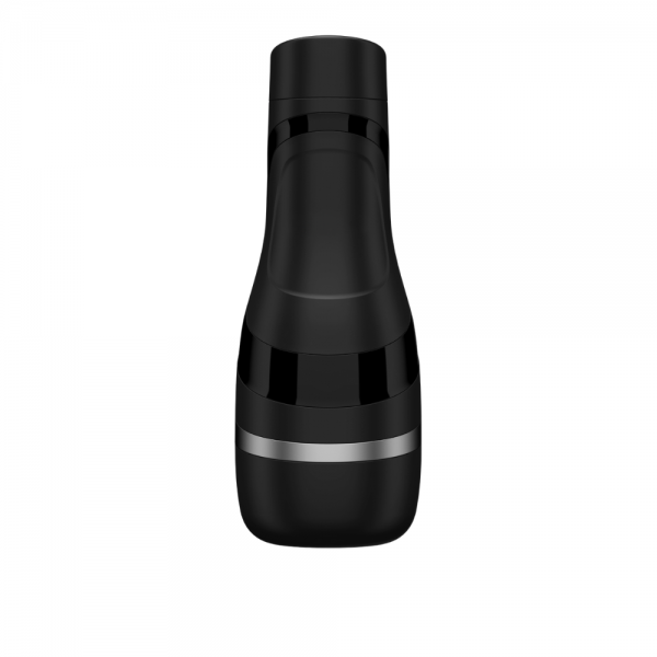 Satisfyer Men Classic Masturbator - Silver and Black