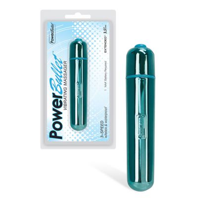 BMS 3 5 Waterproof Bullet Vibrator Teal